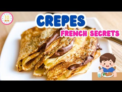 How to Make French Pancakes in 10 Minutes!