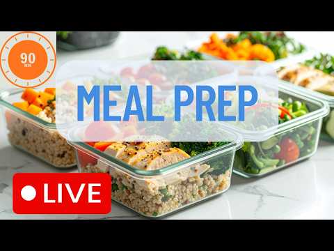 Meal Prep for Busy Families. Make 3 Healthy, Kid-Friendly meals in 90 minutes